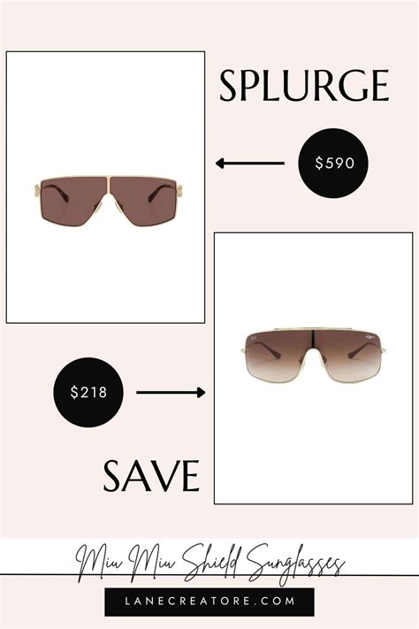 miu miu cloud sunglasses dupe